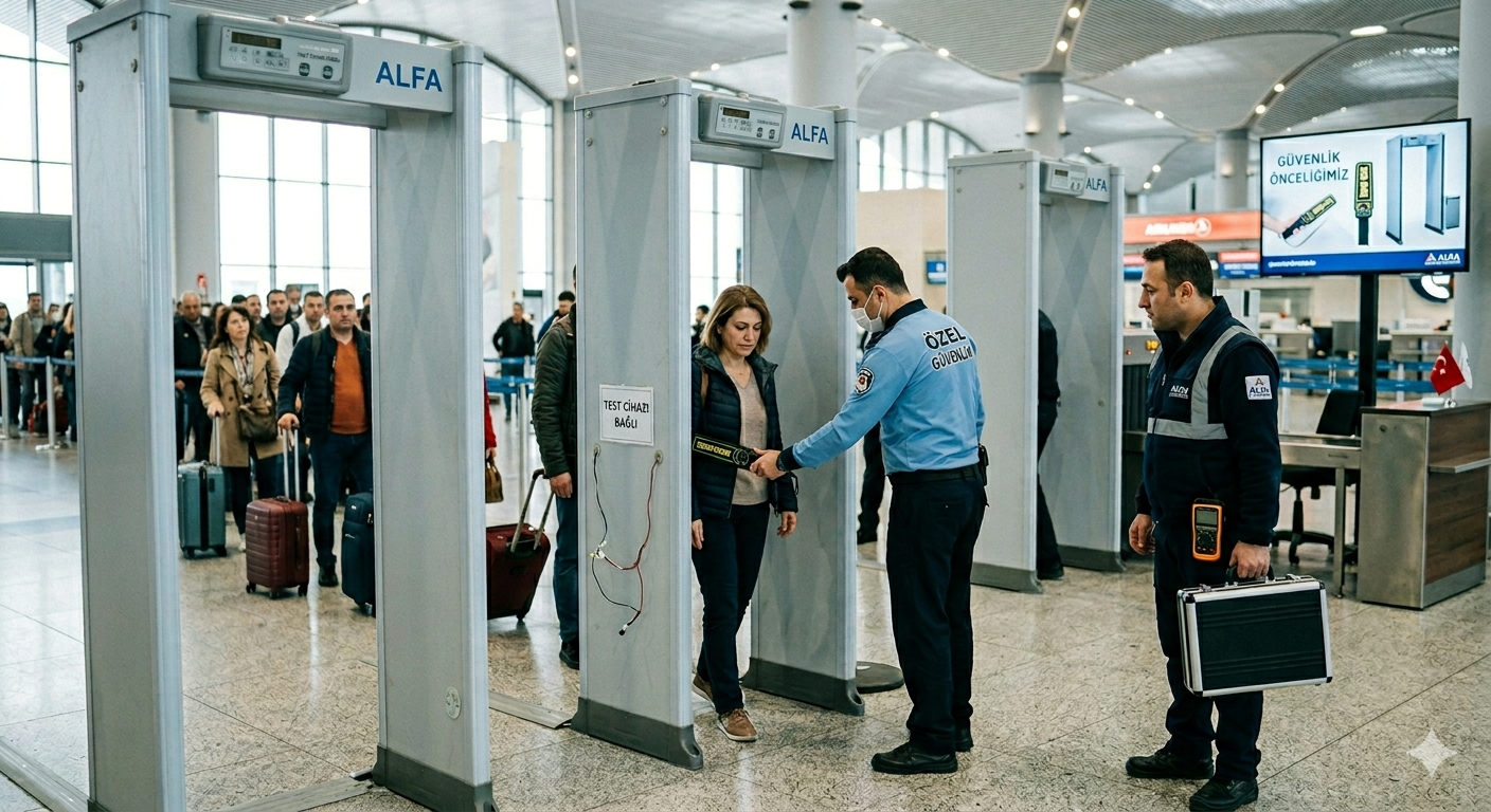 Metal dedektörlerde arıza tespiti, teknik bakım ve performans optimizasyonu işlemleri